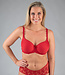 Jackie Spacer Bra Red