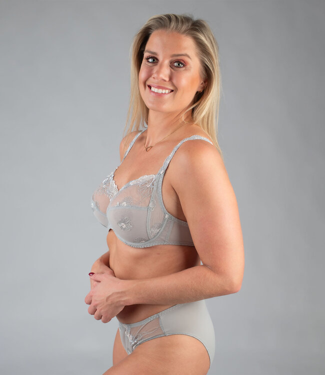 Juliette Underwire Bra Justine Light Grey
