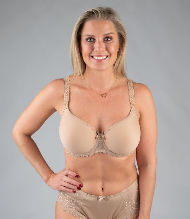 Jackie Spacer Underwire Bra Skin