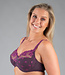 Juliette Underwire Bra Sophia Aubergine