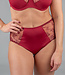Juliette High Waist Brief Simonne Burgundy