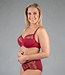 Juliette Shorty Simonne Burgundy