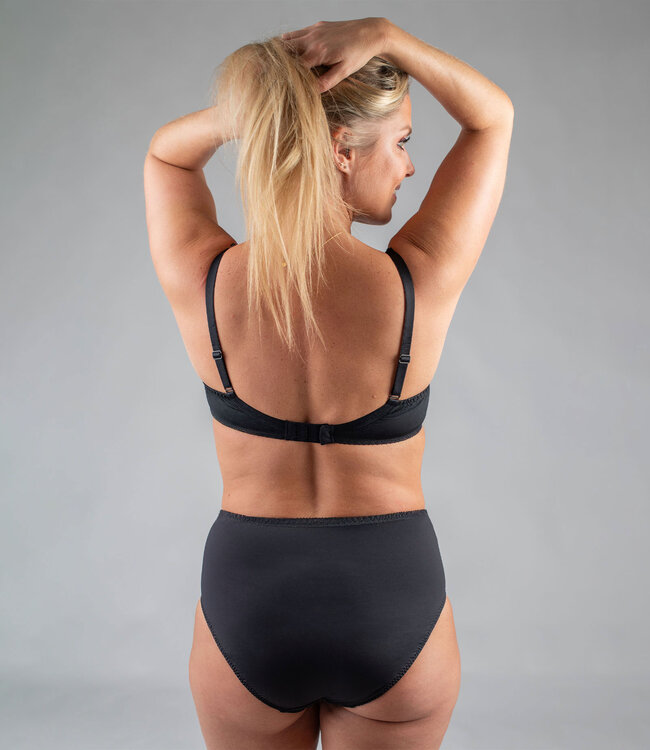 Juliette Culotte Haute Colette Jet Black