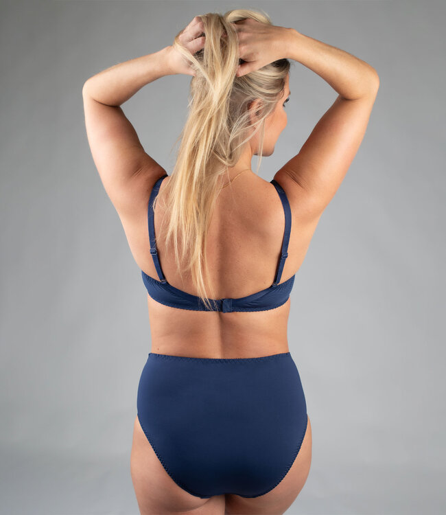 Juliette High Waist Brief Simonne Interstellar Blue
