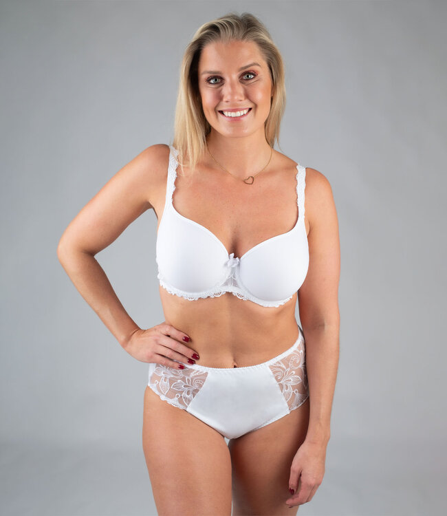 Jackie Spacer Tailleslip Wit