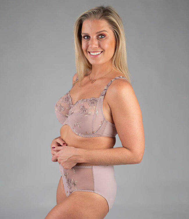 Juliette Culotte Haute Estelle Vieux Rose