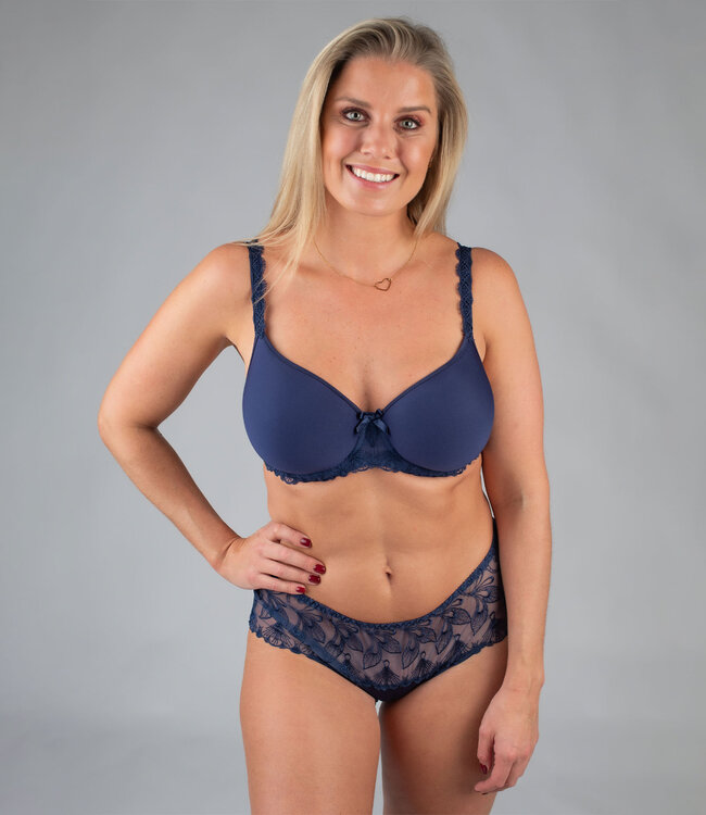 Jackie Spacer Shorty Midnight Blue