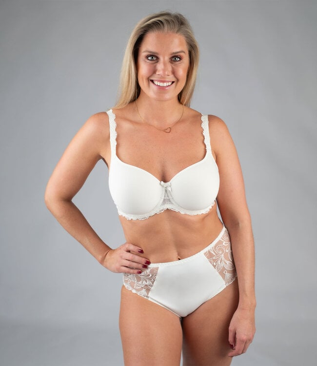 Juliette Jackie Spacer Hoge Tailleslip Ivoor