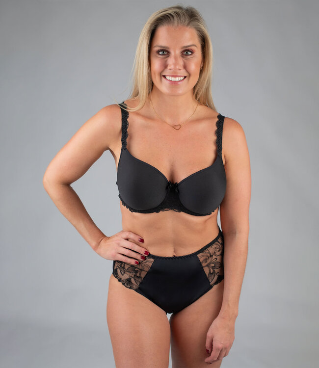 Juliette Jackie Spacer High Waist Brief Black