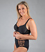 Jackie Spacer Hoge Tailleslip Zwart