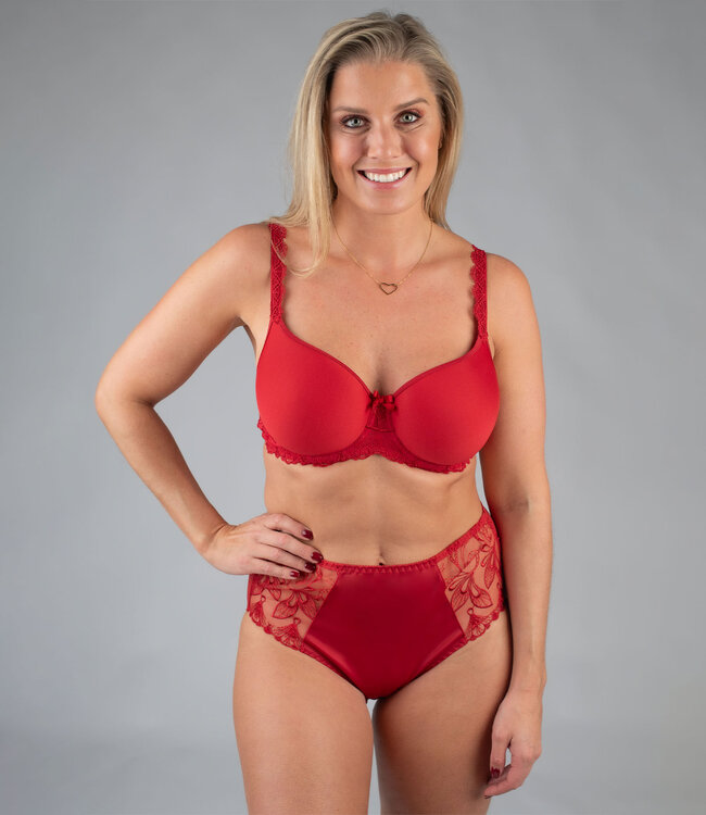 Juliette Jackie Spacer High Waist Brief Red