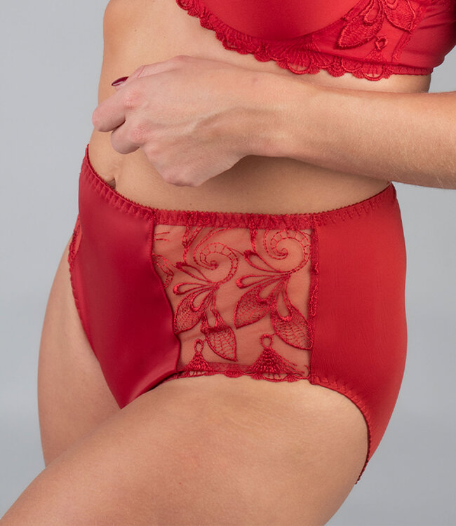 Juliette Jackie Spacer Culotte Haute Rouge