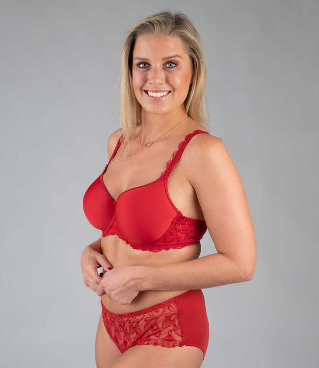 Juliette Jackie Spacer Shorty Red