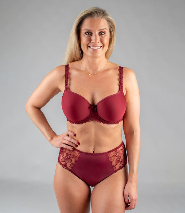 Juliette Jackie Spacer Culotte Haute Merlot