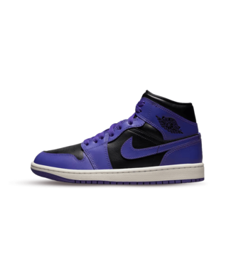 Nike Jordan 1 Mid Purple Black