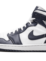 Nike Jordan 1 Mid White Metallic Gold Obsidian