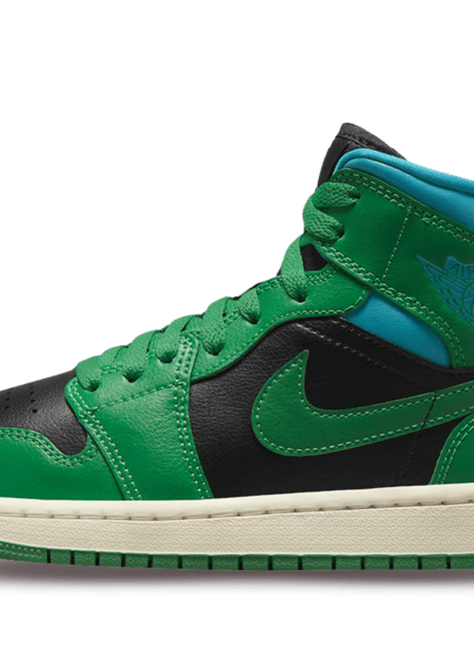Nike Jordan 1 Mid Lucky Green Aquatone (w)