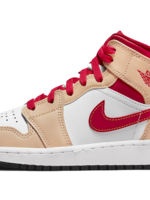Nike Jordan 1 Mid Light Cardinal Curry