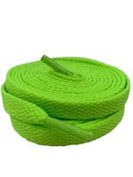 Seek & Sneak Platte veters neon groen