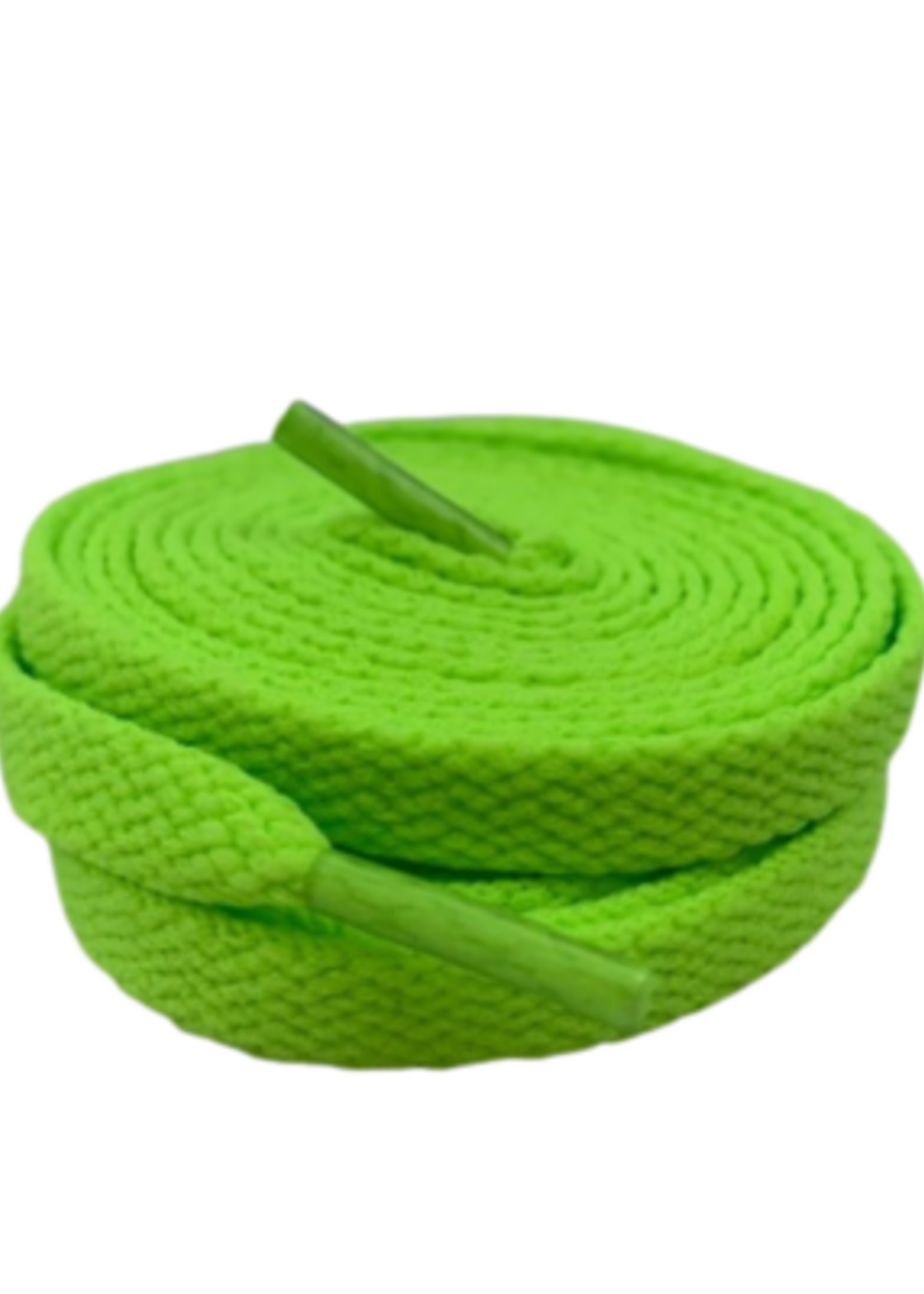 Seek & Sneak Platte veters neon groen