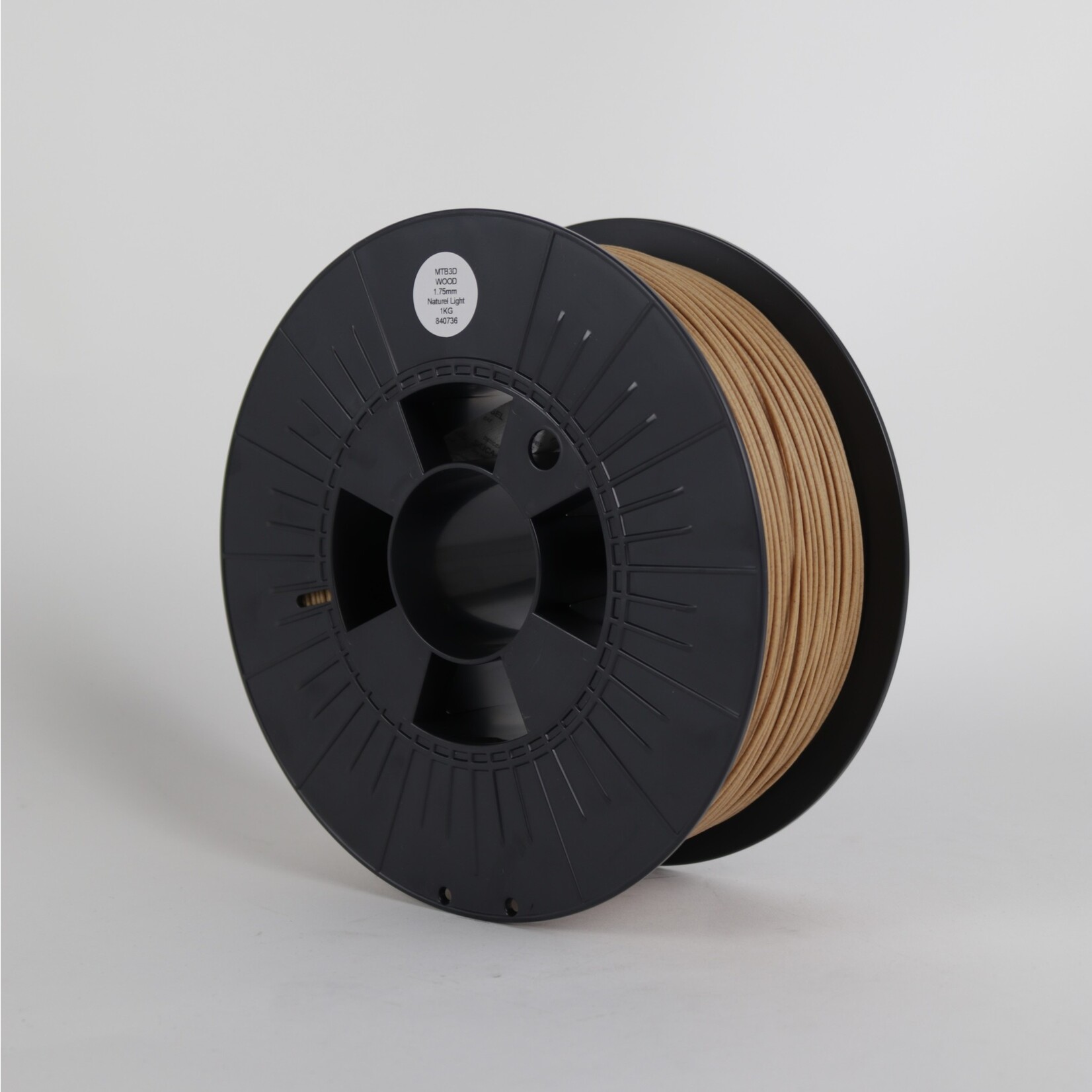 MTB3D 1,75mm PLA Hout naturel licht kg