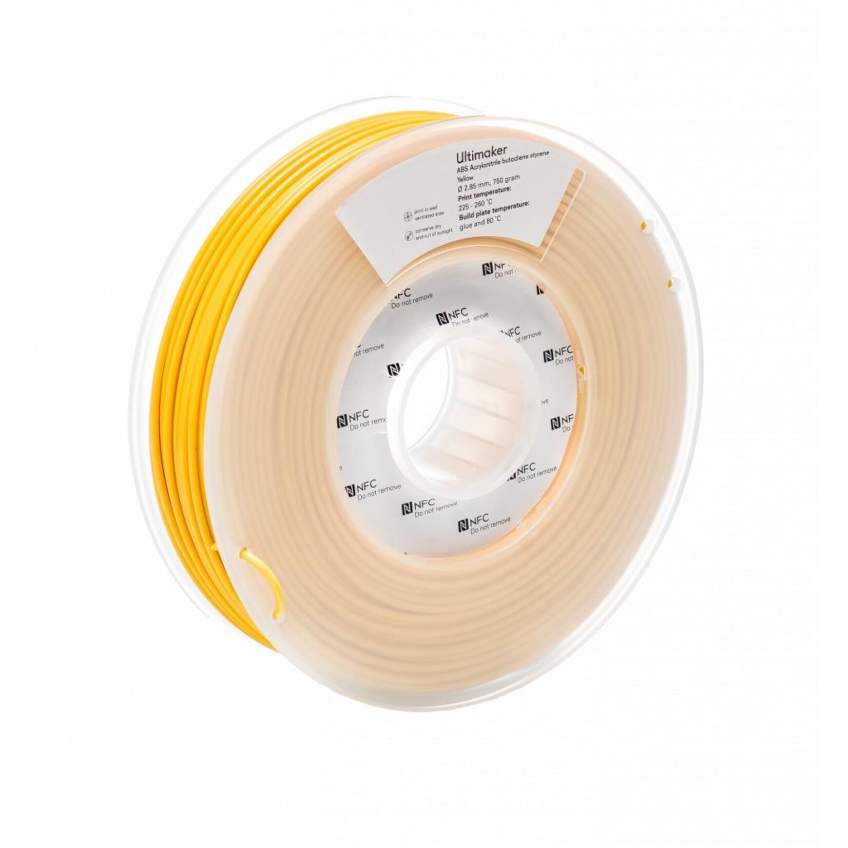 UltiMaker 2,85mm ABS Yellow 0,75kg