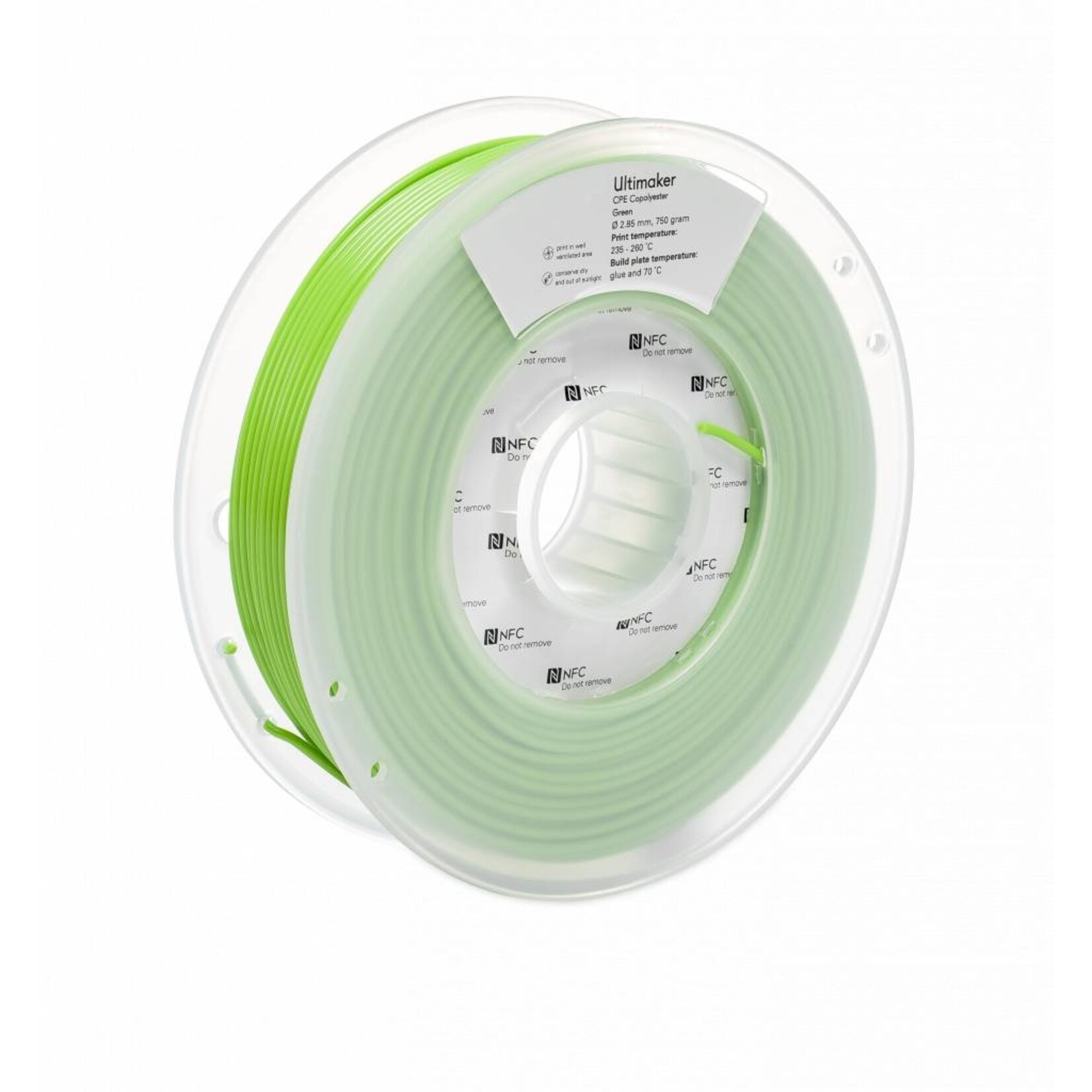 UltiMaker 2,85mm CPE Green 0,75kg