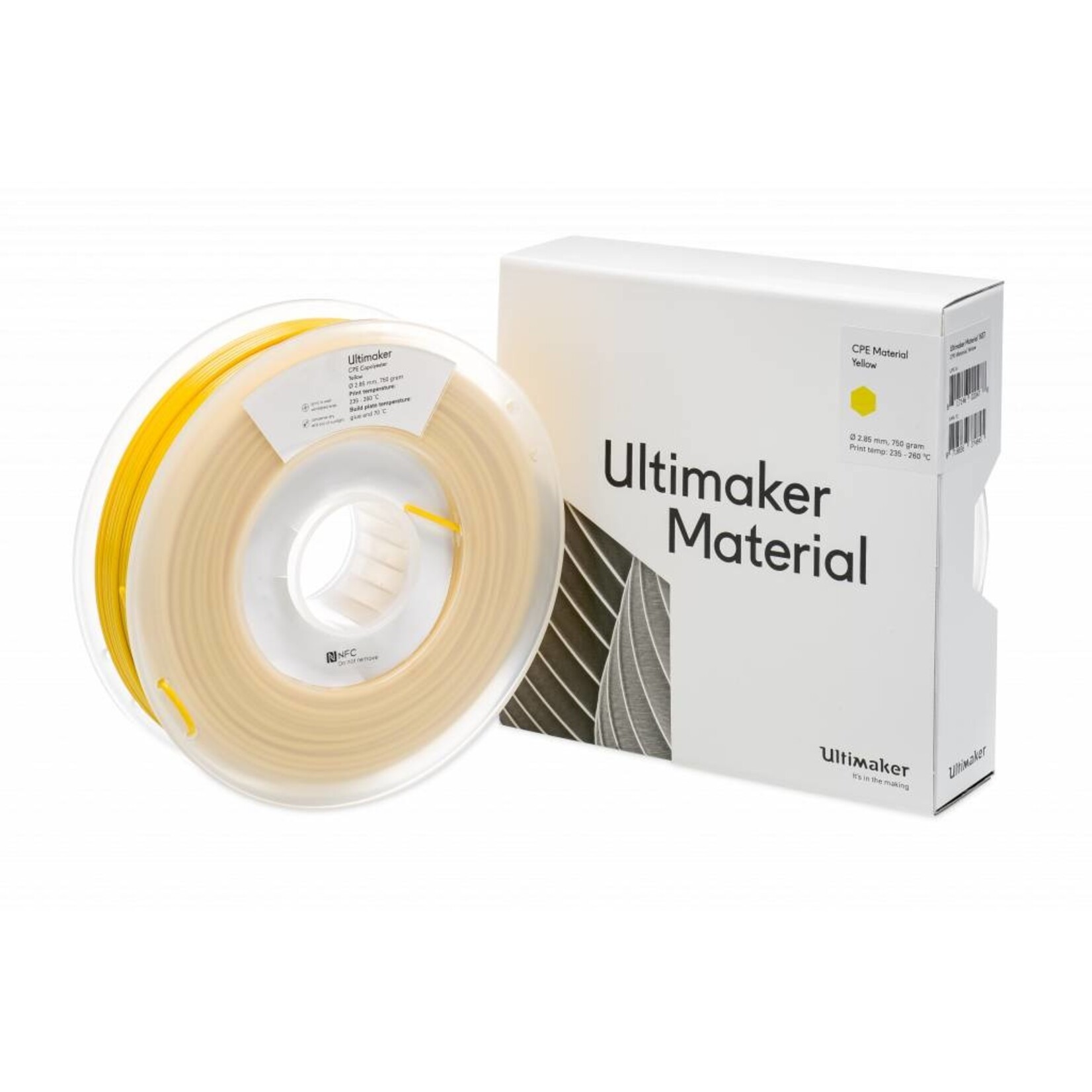 UltiMaker 2,85mm CPE Yellow 0,75kg