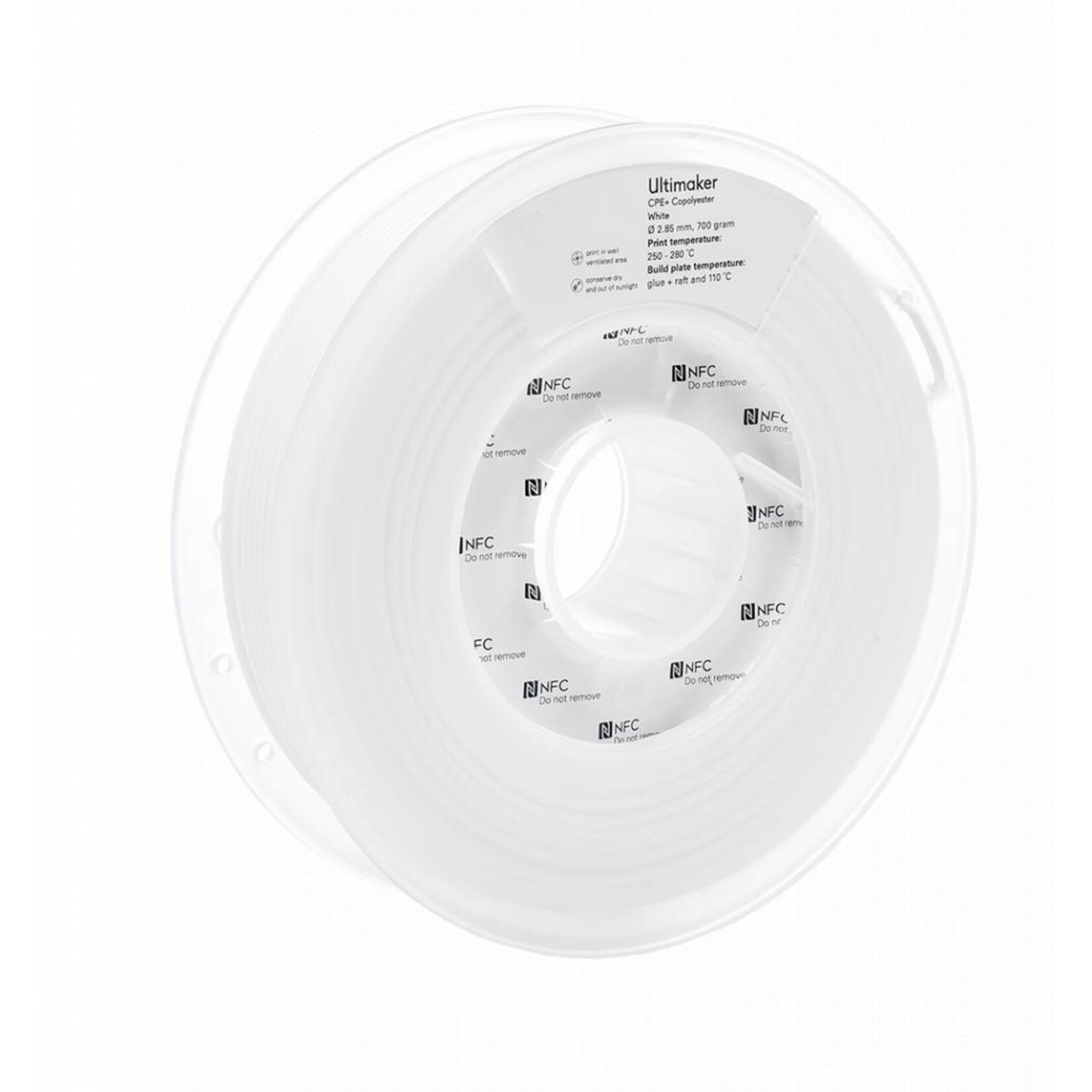 UltiMaker 2,85mm CPE+ Wit 0,7kg