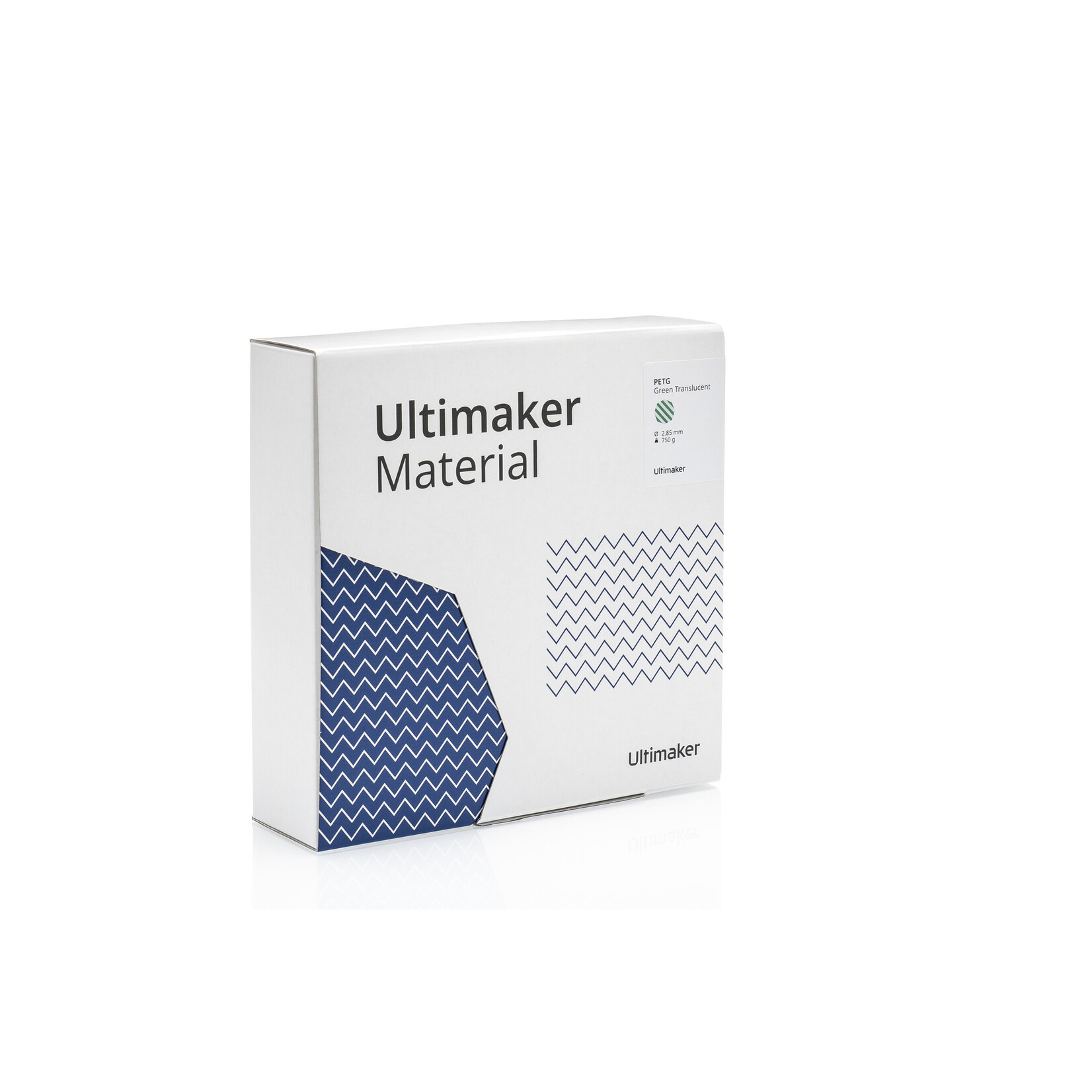 UltiMaker 2,85mm PETG Groen Transparant 0,75kg