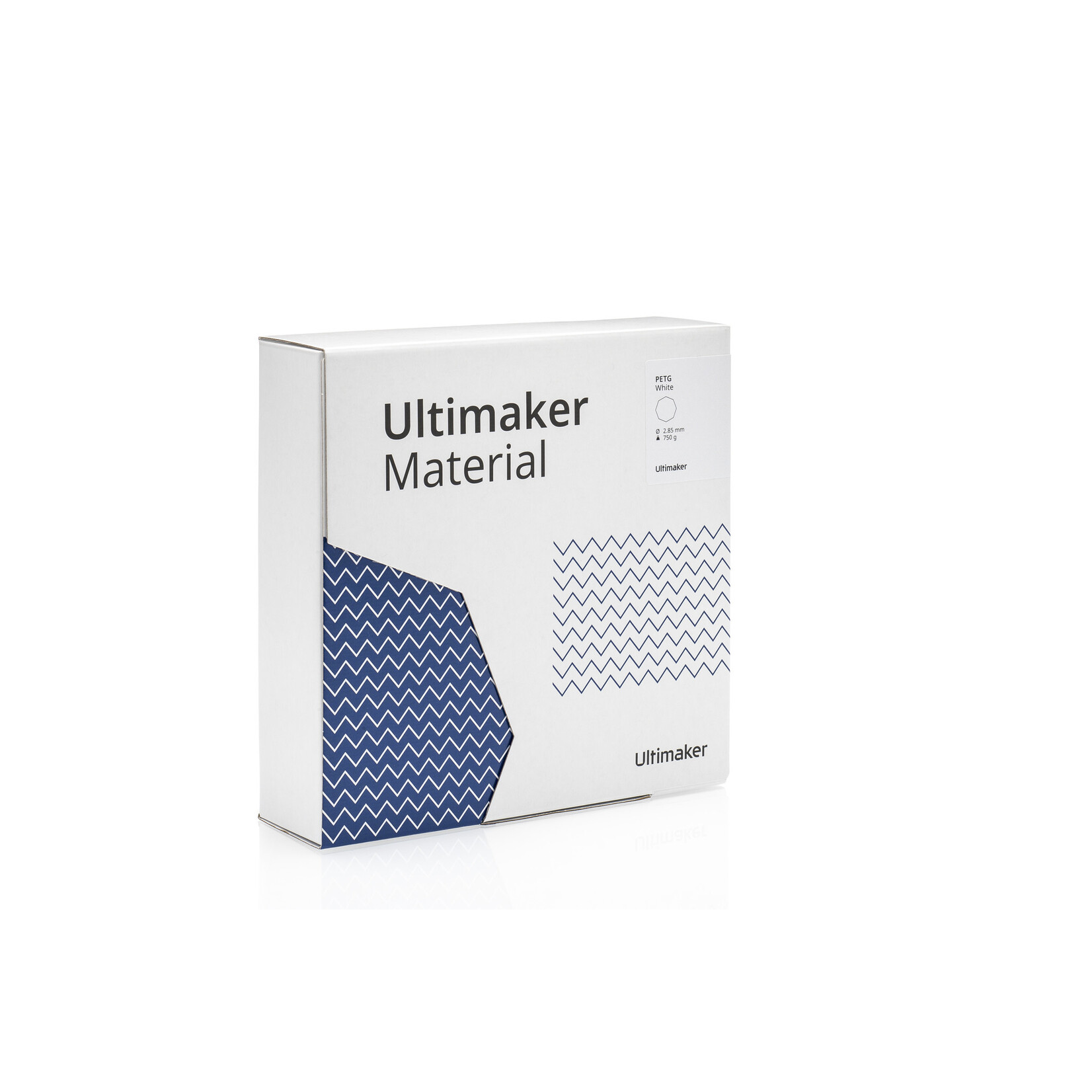 UltiMaker 2,85mm PETG White 0,75kg