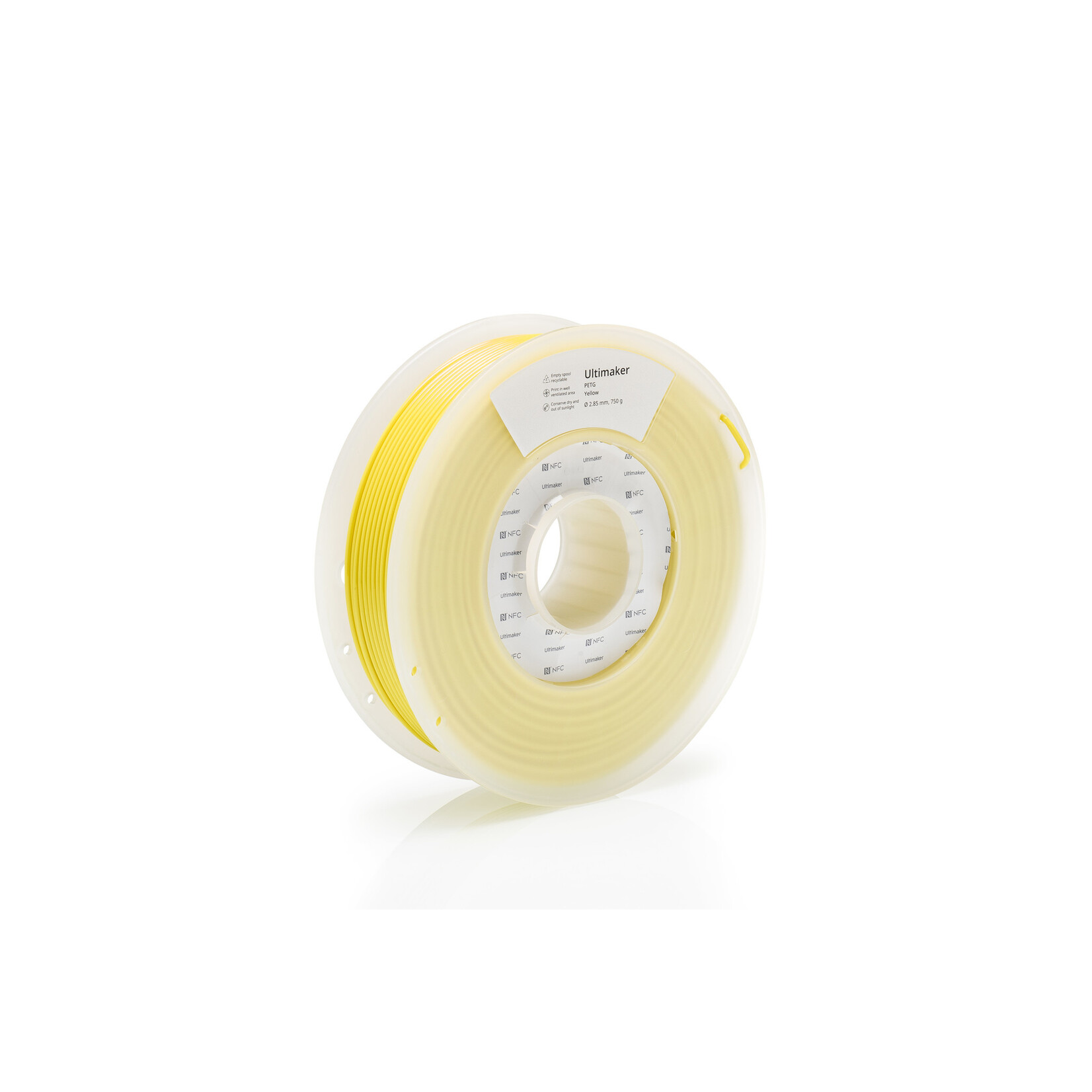 UltiMaker 2,85mm PETG Yellow 0,75kg