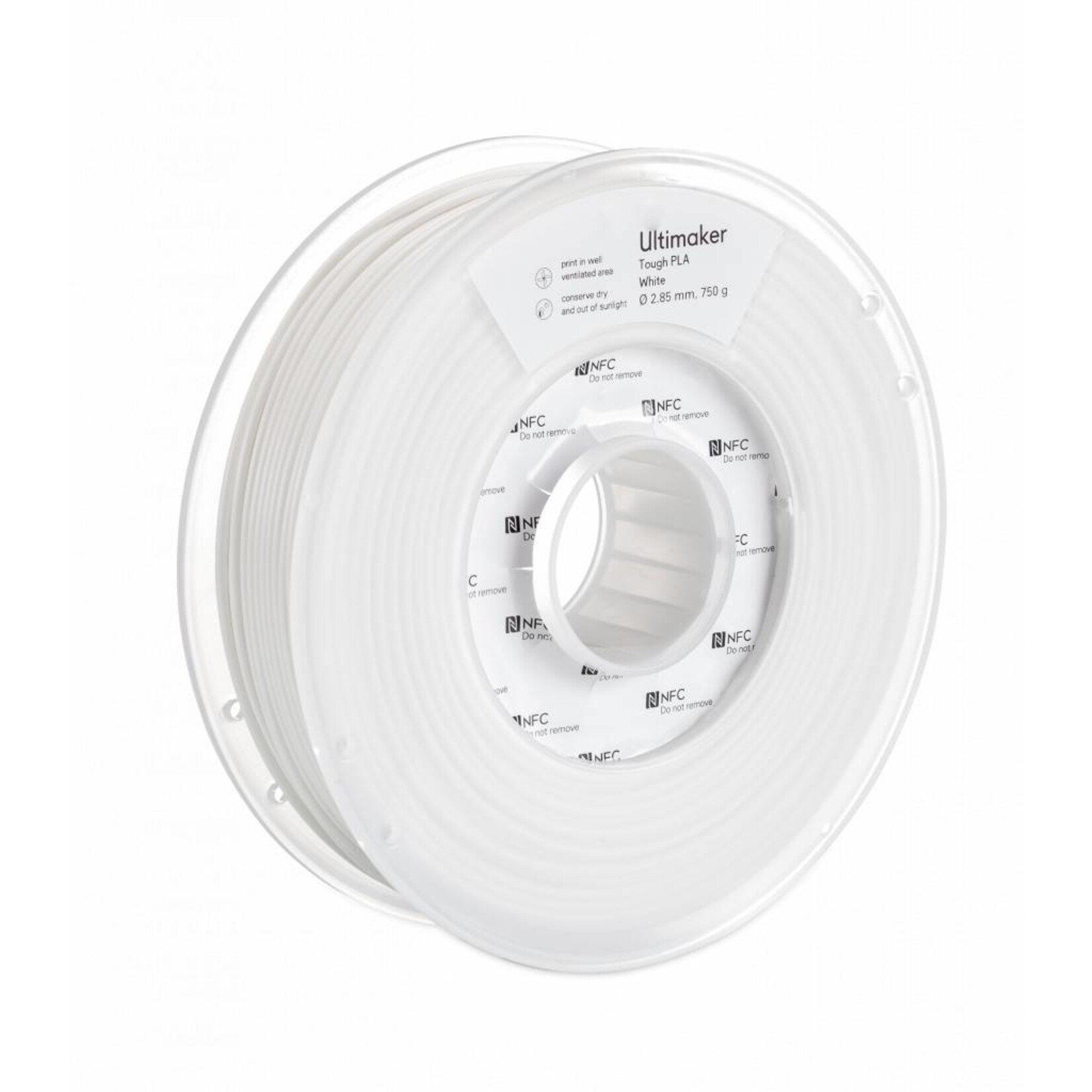 UltiMaker 2,85mm Tough PLA White 0,75kg