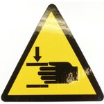 UltiMaker Warning sticker: Keep hands clear (1294)