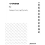 UltiMaker Safety and warranty information (218676) Replaced