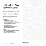 UltiMaker PVA inlay (219935)