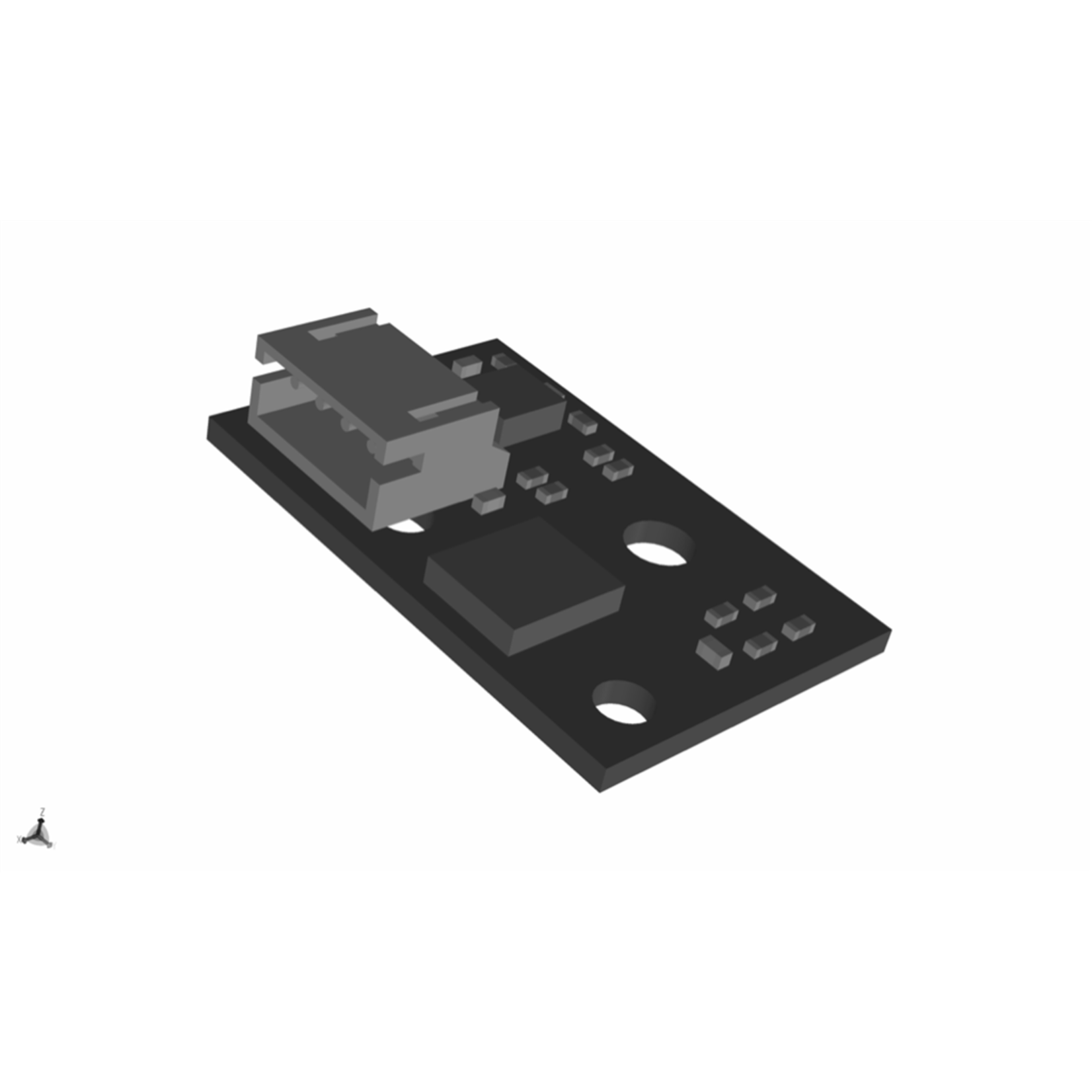 UltiMaker Filament Flow Sensor PCB Left MTB3D