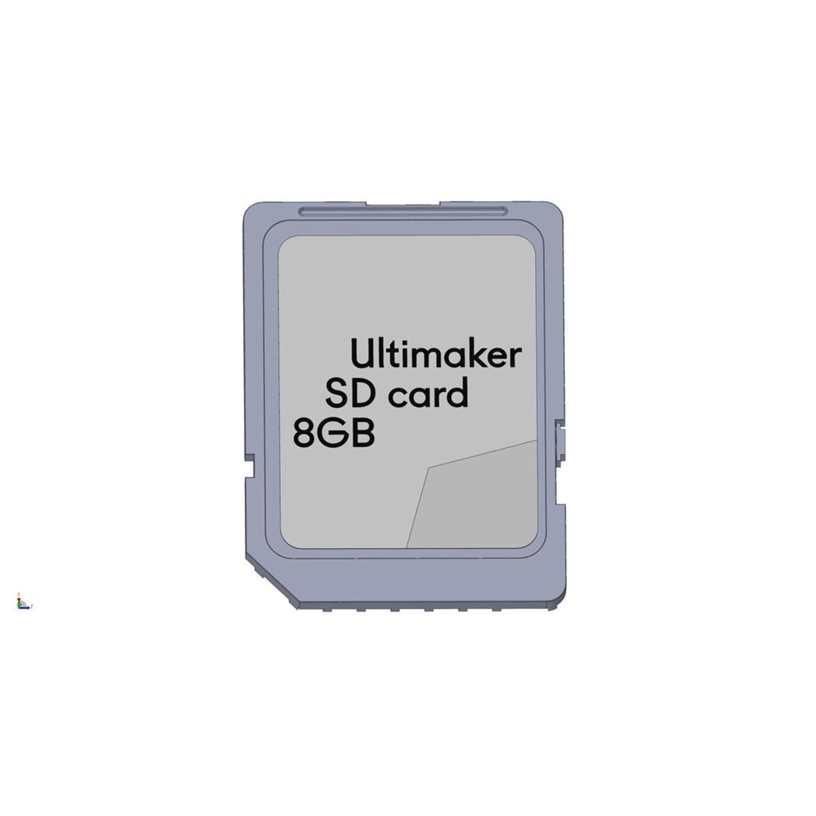 UltiMaker SD Card Stickered Assembly