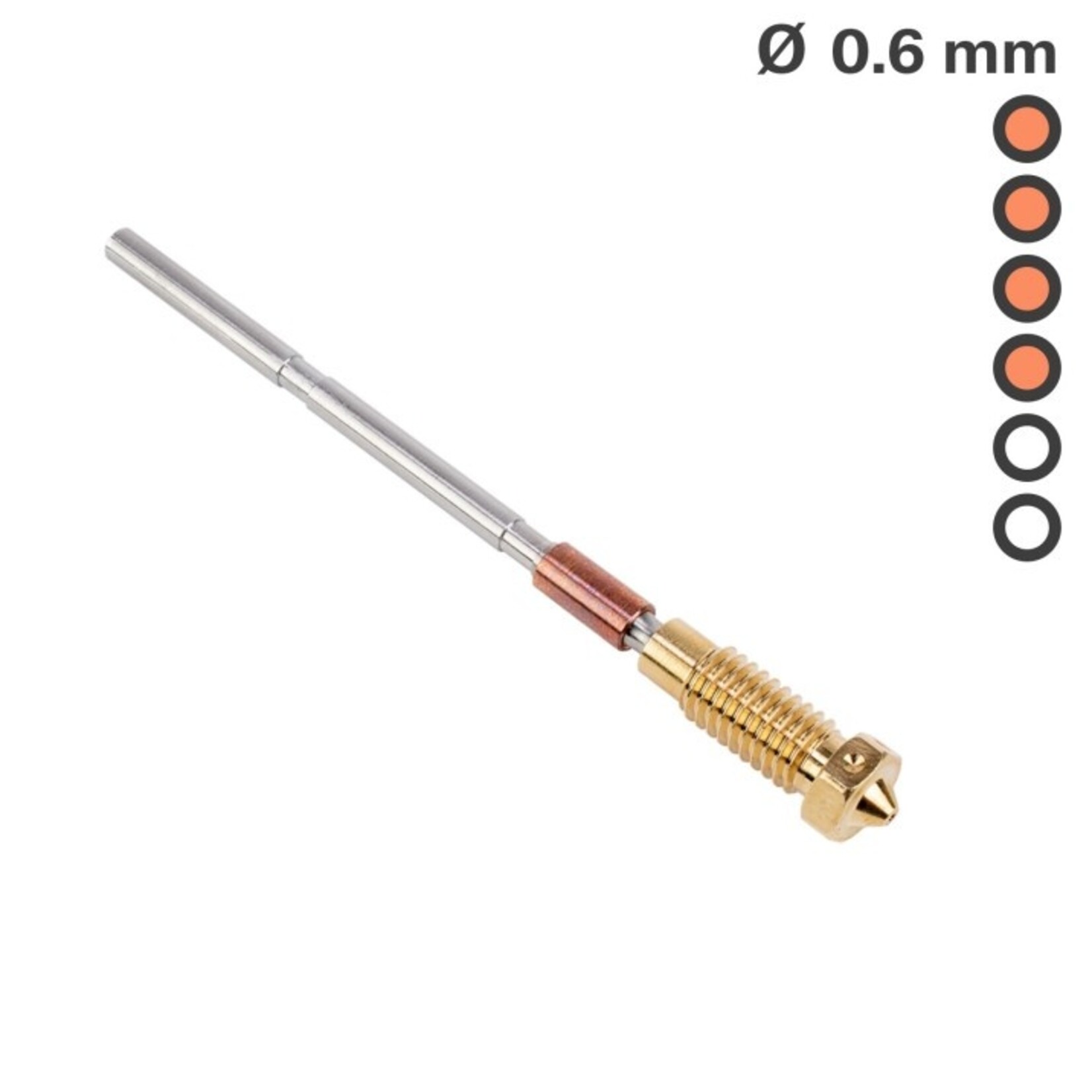 Prusa Research Prusa MK4/XL Brass Nozzle - 0.25mm - 0.8mm