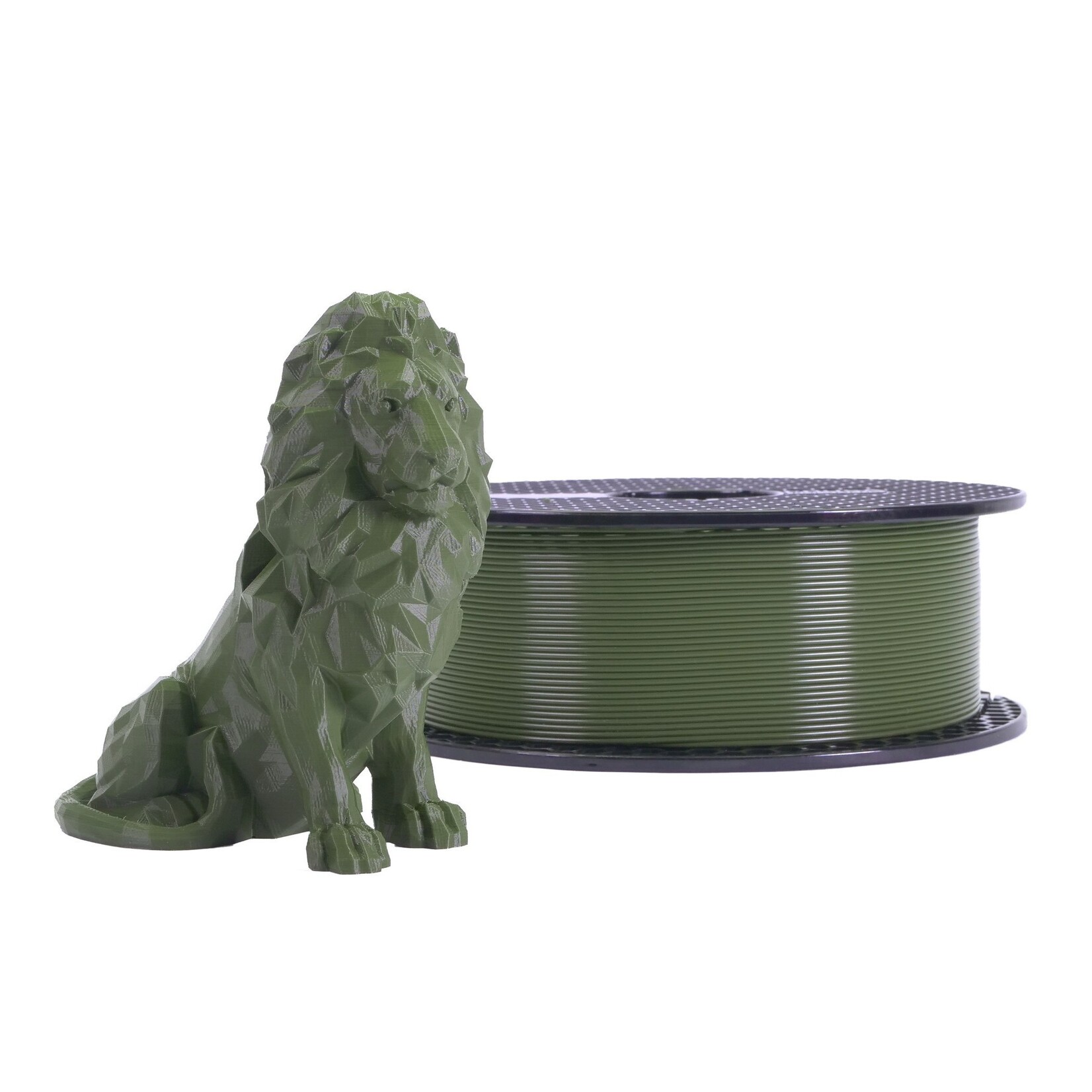 Prusa Research 1.75mm PLA 3d printer filament Prusament army green 1kg