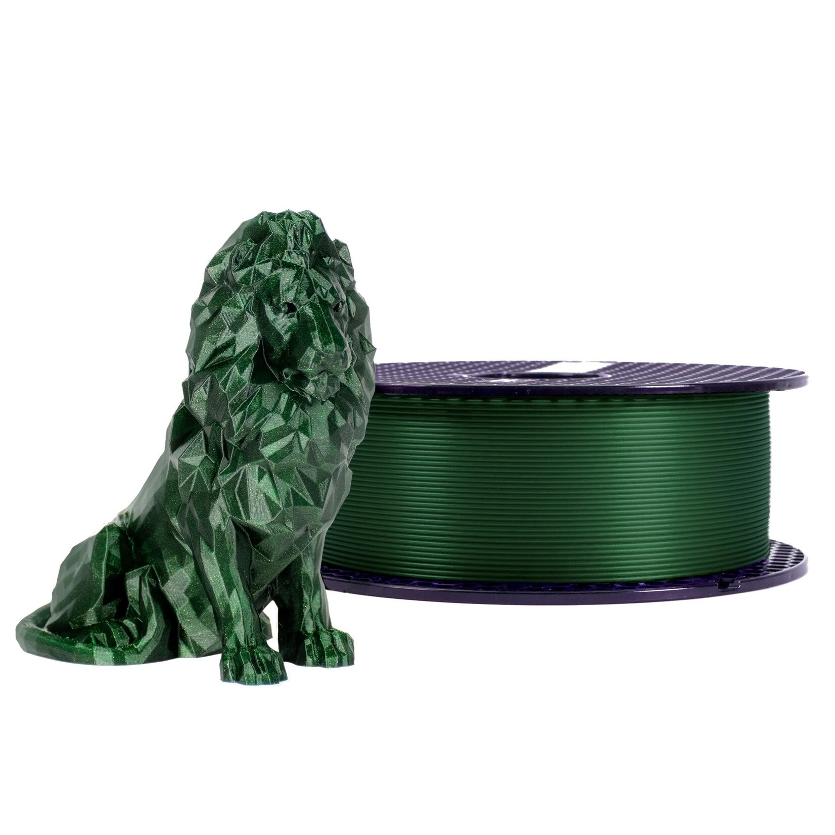 Prusa Research 1.75mm PLA 3d printer filament Prusament galaxy green (glitter) 1kg