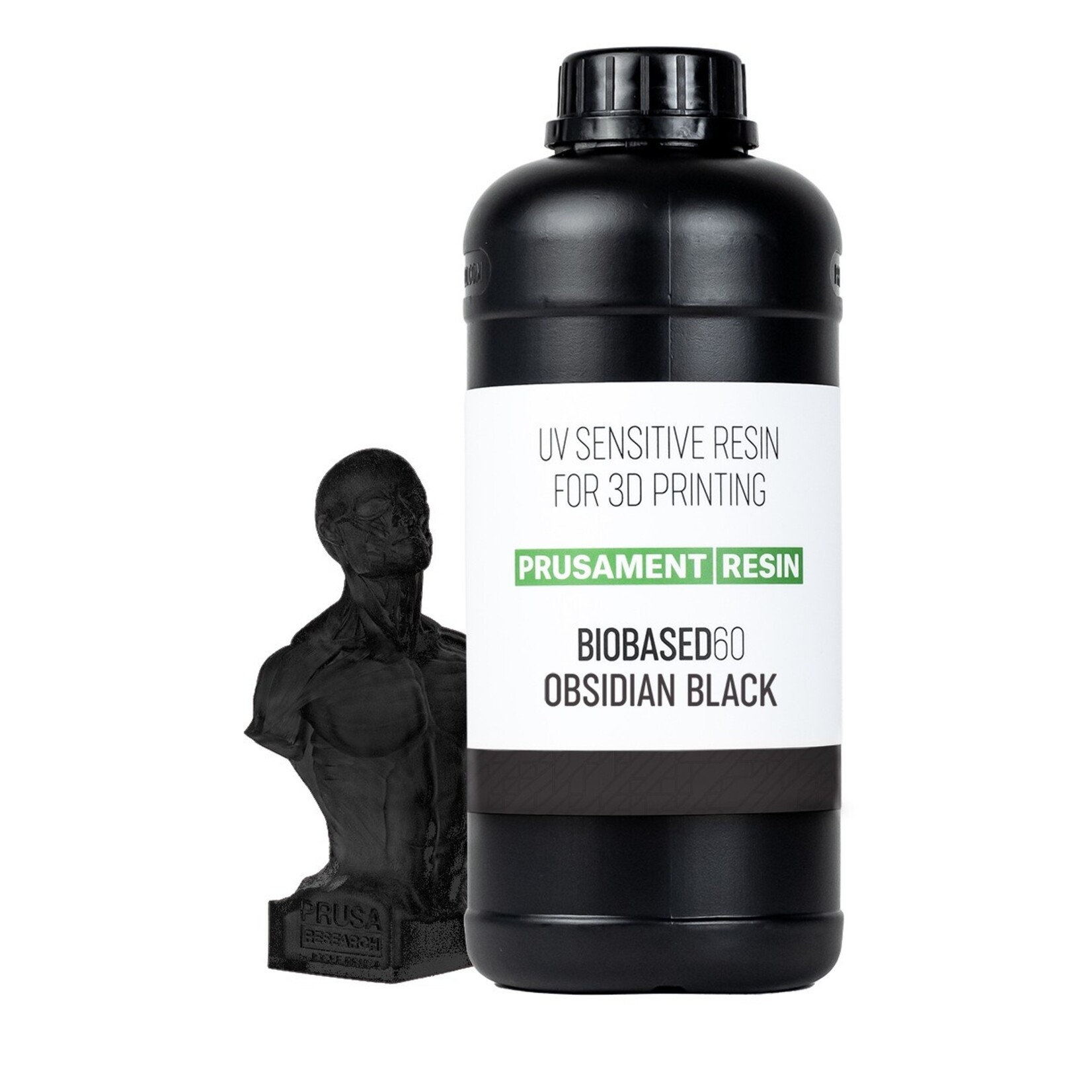 Prusa Research Prusament Resin biobased60 obsidian black - 1kg