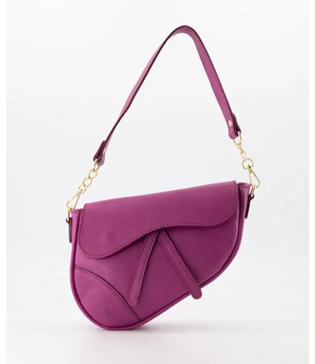 Bag Leather Sadle Purple