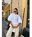 Ballon Blouse Short White