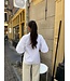 Ballon Blouse Short White