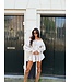 Playsuit Cotton Boho Lace Beige