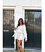 Playsuit Cotton Boho Lace Beige