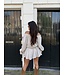 Playsuit Cotton Boho Lace Beige