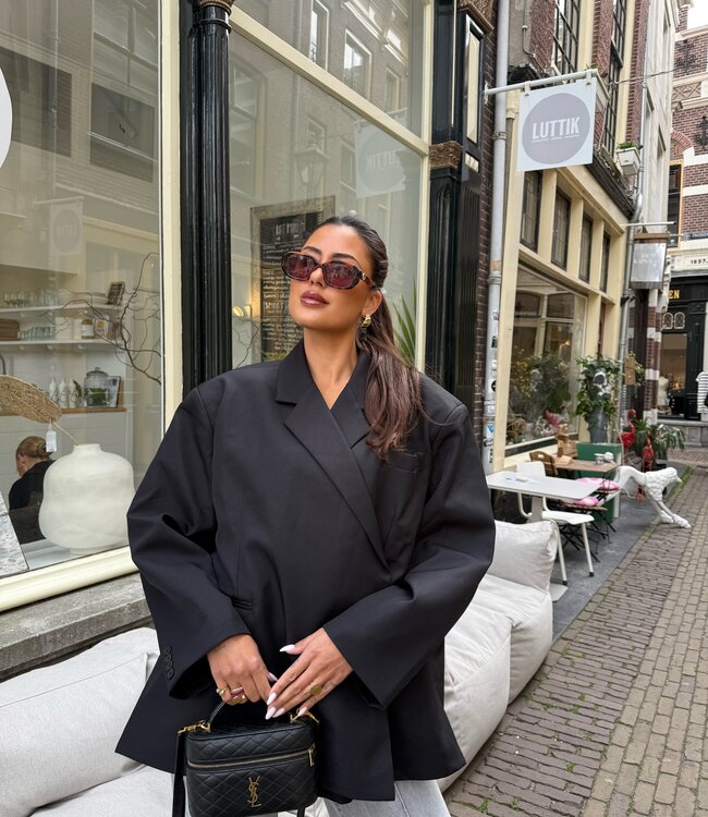 Ambika Oversized Blazer Black