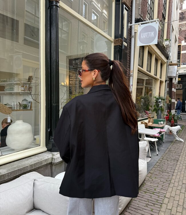 Ambika Oversized Blazer Black